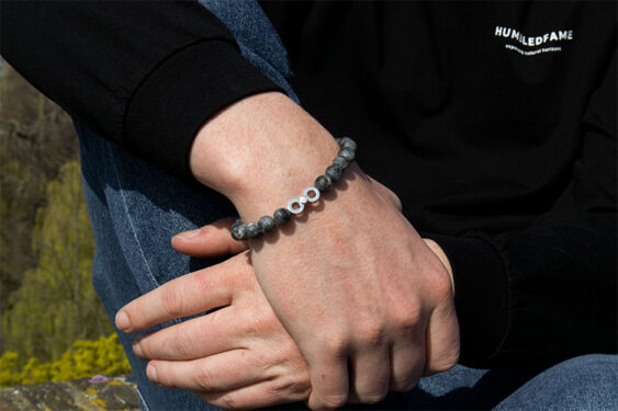 armband labradoriet heren